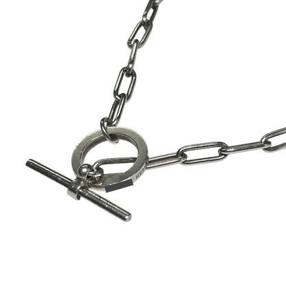 HERMES Chaine d'Ancre Game Chain Necklace Silver