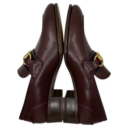 GUCCI Horsebit Sherry Line Loafer Size 35