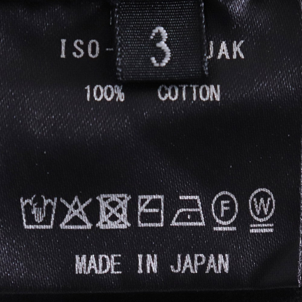 ISO 26SS Black Water-Repellent Cotton Chore Jacket Size 3