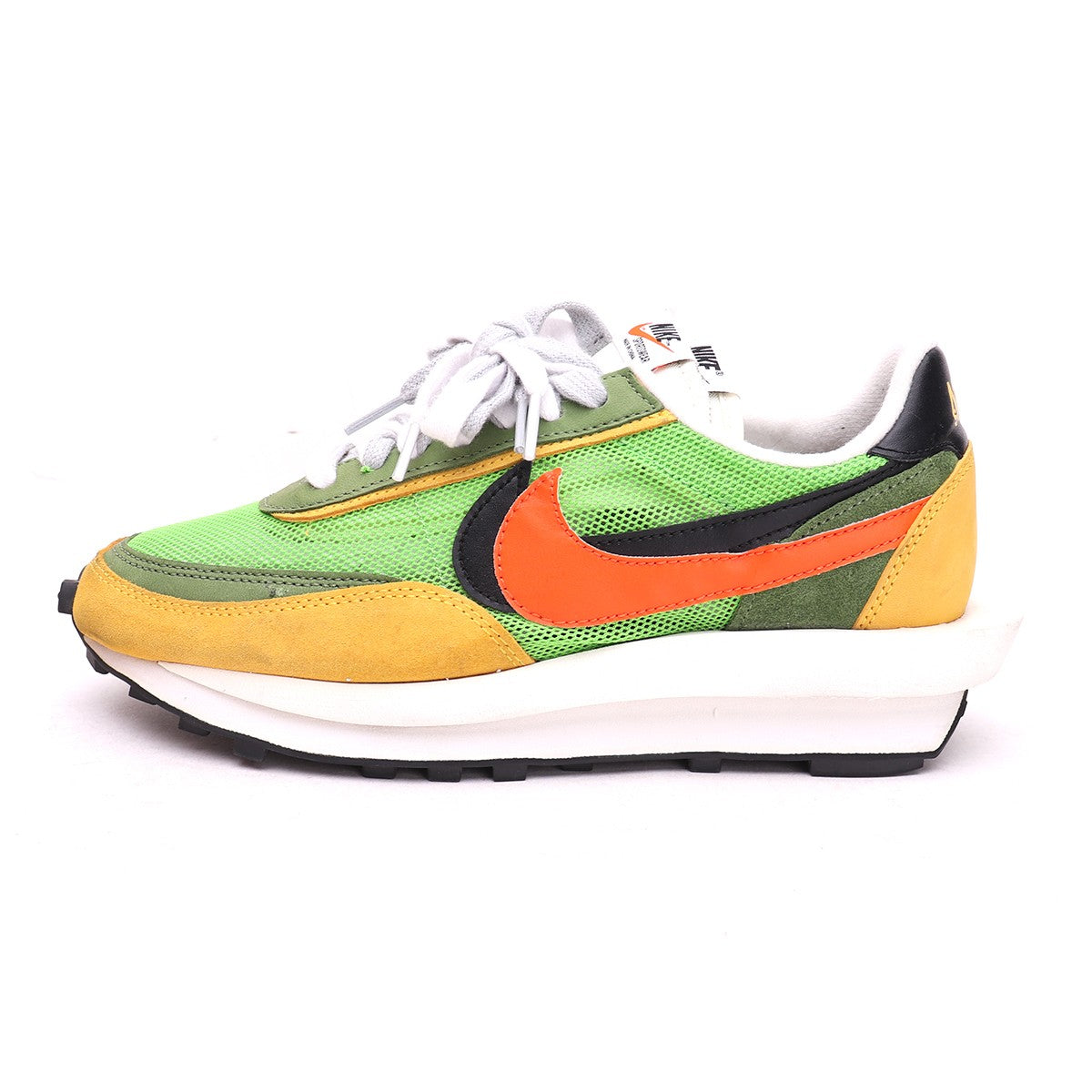 Nike X SACAILDV WAFFLE LDV Waffle Sneakers Green Size 25.5cm