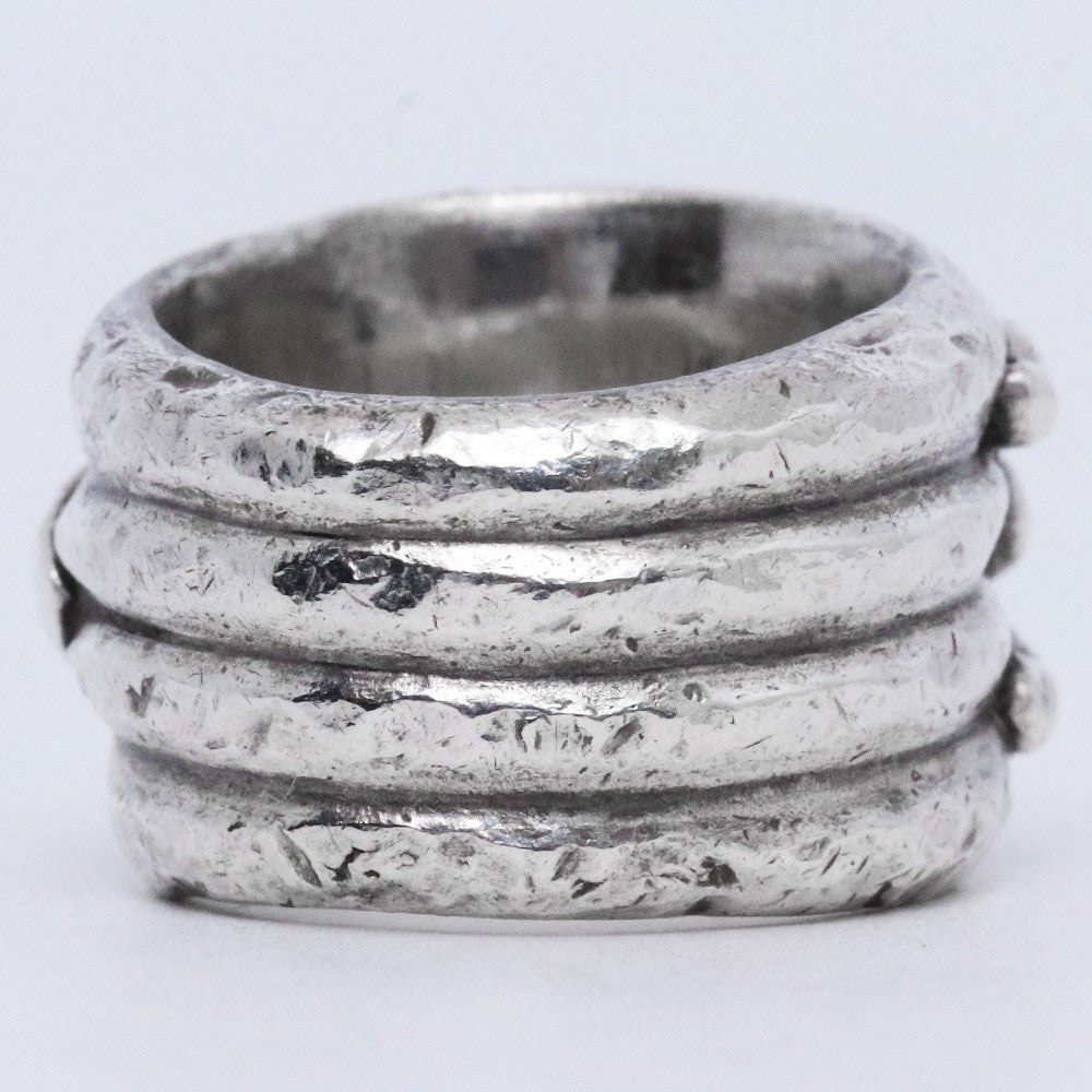 CHROME HEARTS Dagger Pave Diamond Ring Silver Size ONE SIZE