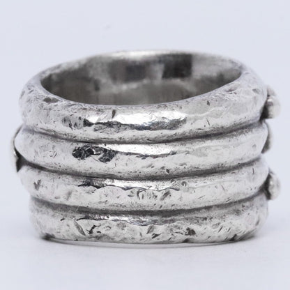 CHROME HEARTS Dagger Pave Diamond Ring Silver Size ONE SIZE
