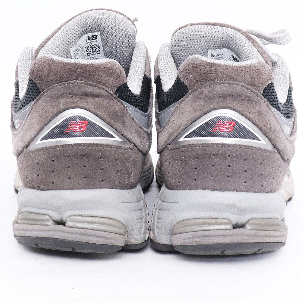 NEW BALANCE 2002R Black Cement Sneakers Gray Size 27cm