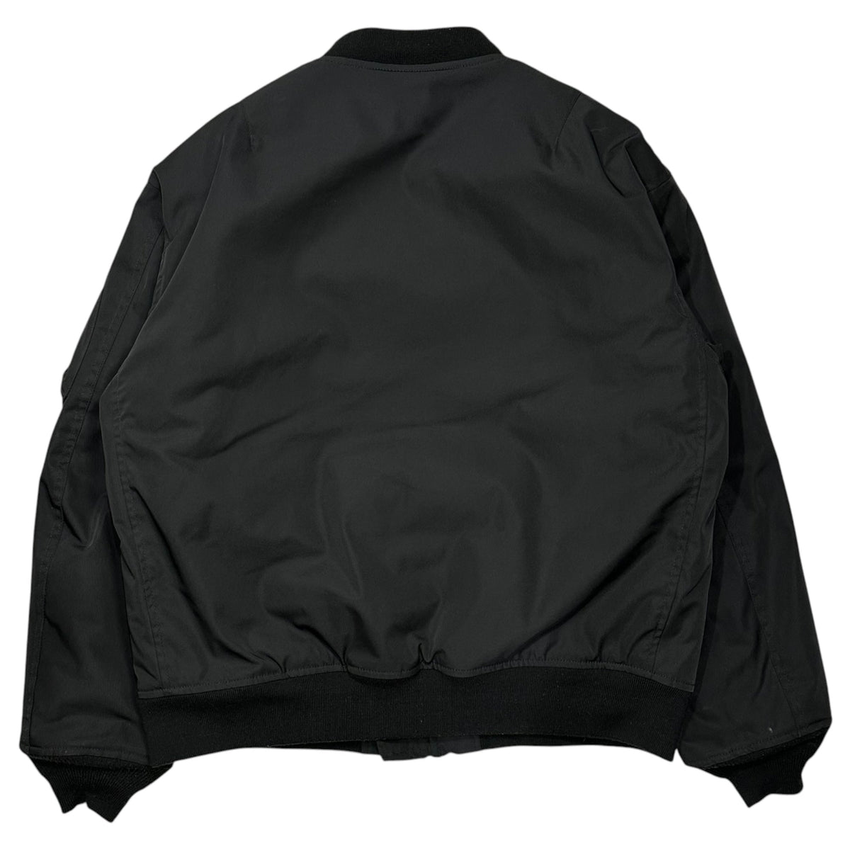AVIREX Padded Oversized MA-1 Bomber Jacket Black Size L