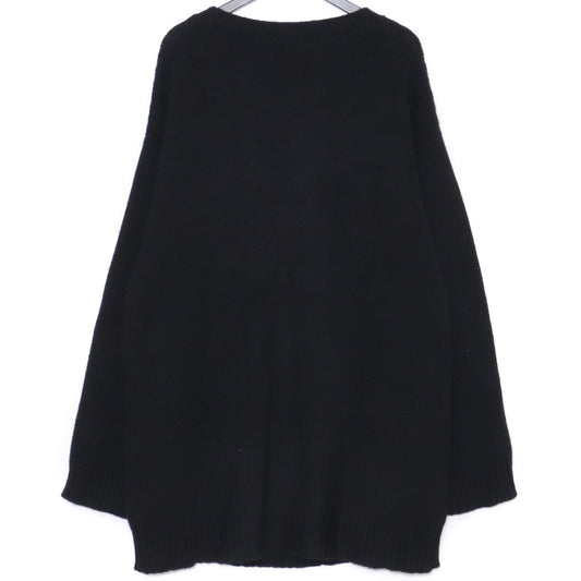 Celine 21SS The Dancing Kid Loose Crew Knit Black Size S