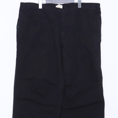 TEN C 25SS Cotton Gabardine Army Cargo Pants Black Size 48