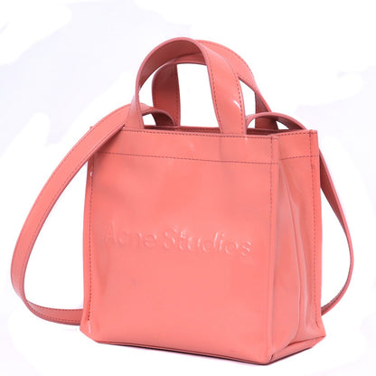 ACNE STUDIOS 24SS Logo Shopper Mini Bag Pink Size ONE SIZE