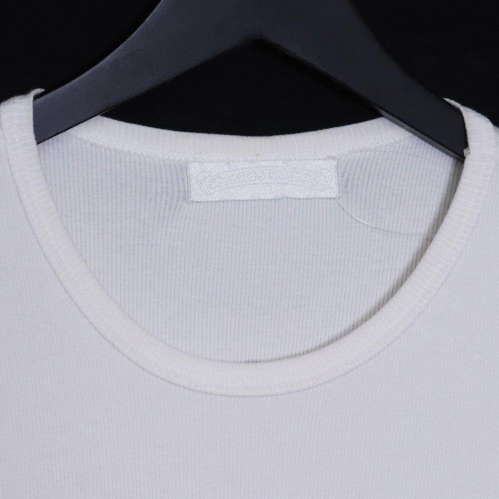 CHROME HEARTS OLD 90s Cemetery Cross T-Shirt White Size M