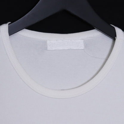 CHROME HEARTS OLD 90s Cemetery Cross T-Shirt White Size M