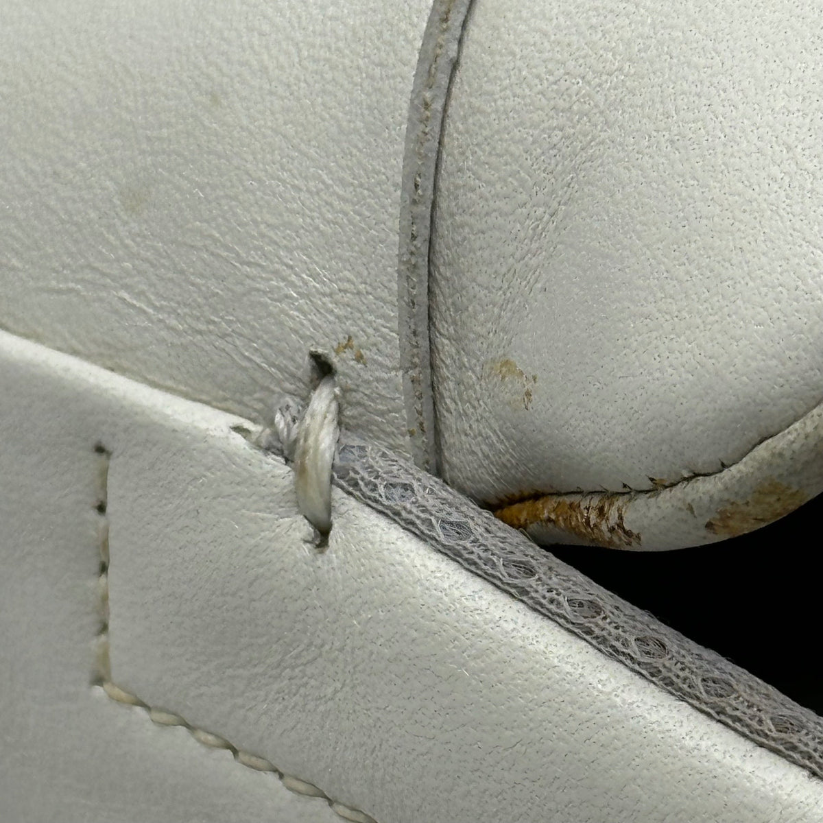 PRADA SPORT 00s America's Cup Leather Loafers White Sneakers Size 8