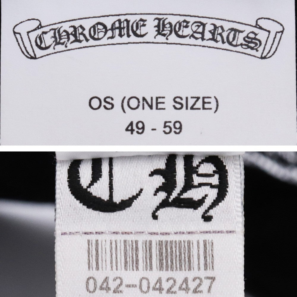 CHROME HEARTS Kids Trucker Cap Black Size ONE SIZE