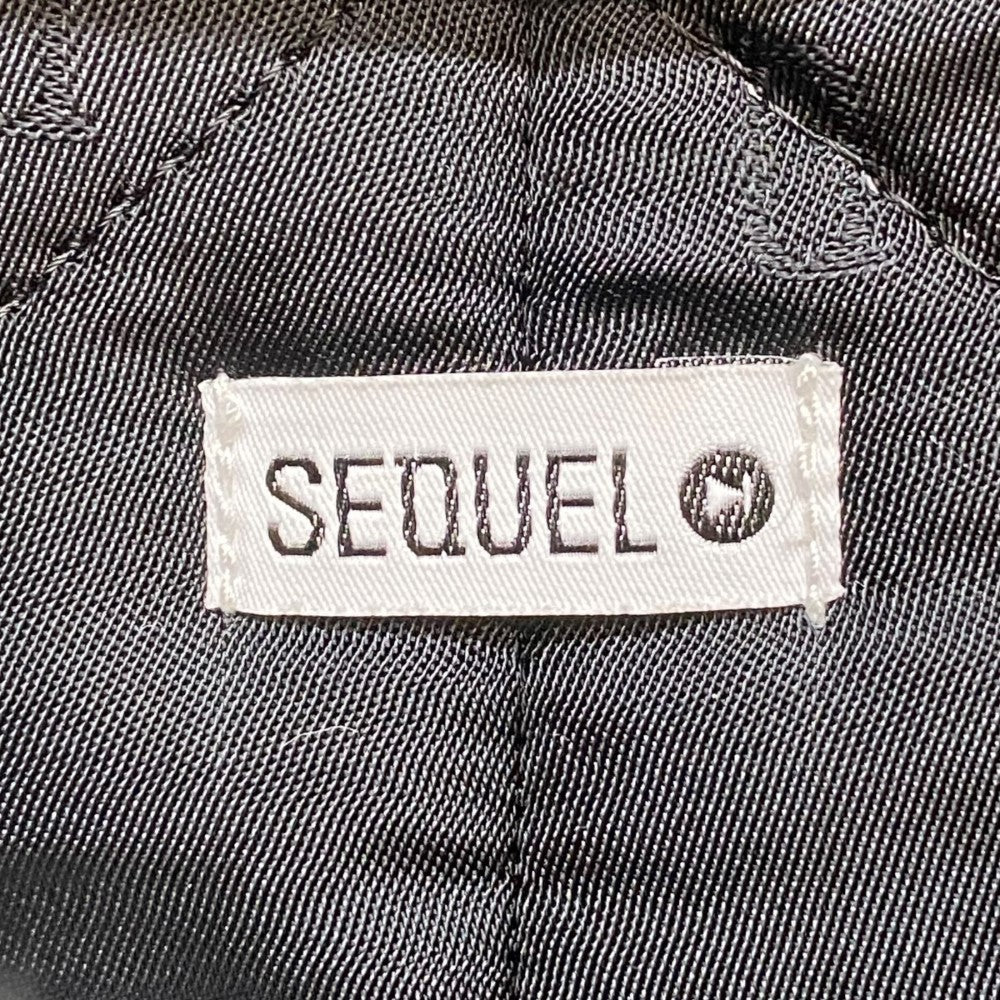 SEQUEL Fishtail Padded Mod Coat Black Size S