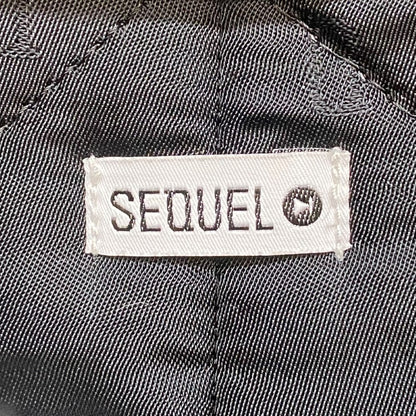 SEQUEL Fishtail Padded Mod Coat Black Size S