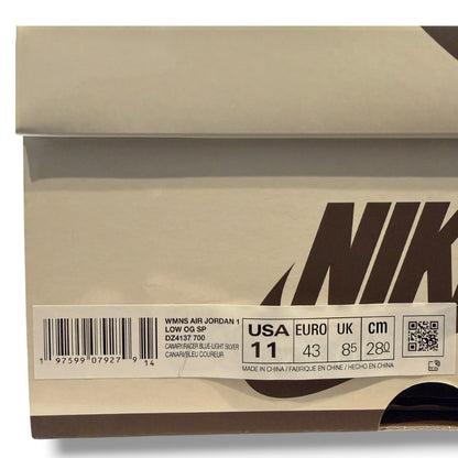 NIKE x TRAVIS SCOTT Air Jordan Canary Yellow Sneakers Size WMNS 28cm