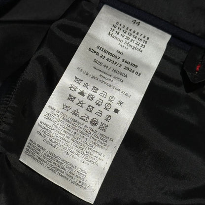 MAISON MARGIELA 22AW Stitch Wool Blazer Navy Jacket Size 44