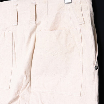 GENKOTSU CREATE 22AW Blues Cotton Pants Beige Size S