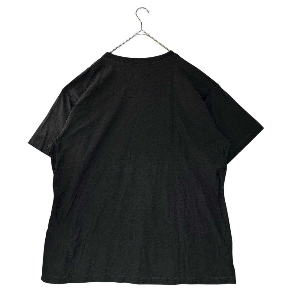 MM6 25SS Topaz Blue T-Shirt Black Oversized Size XL