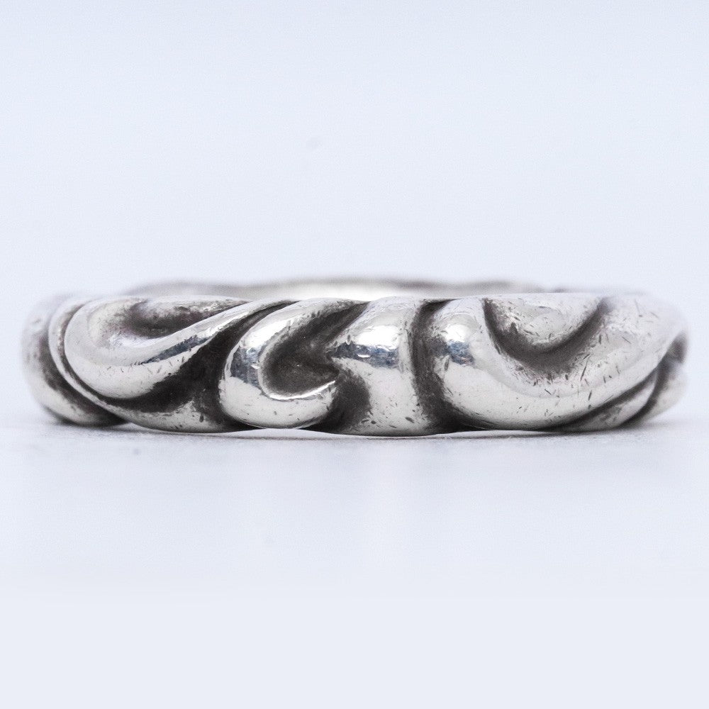 CHROME HEARTS Scroll Band Ring Silver Size ONE SIZE