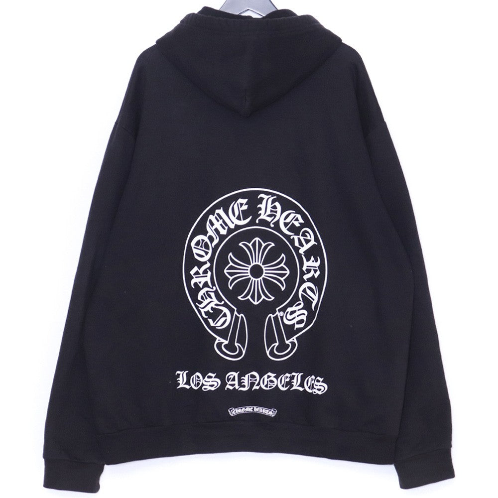 CHROME HEARTS LA Exclusive Horseshoe Hoodie Black Size XL