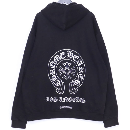 CHROME HEARTS LA Exclusive Horseshoe Hoodie Black Size XL