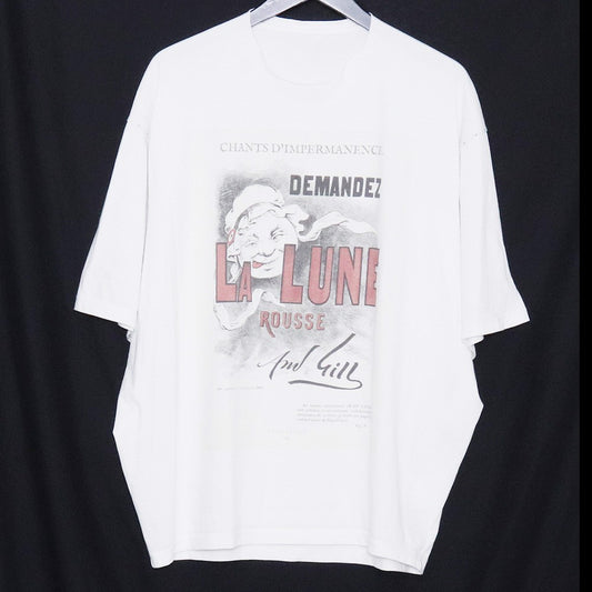 CROMAGNON 26AW Antique Print T-Shirt Ecru Size 1