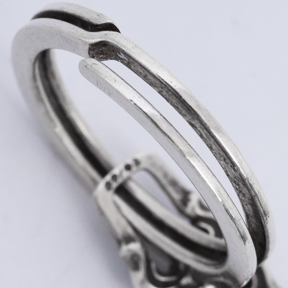 CHROME HEARTS #5 Dagger Zip1 Keyring Silver Size #5