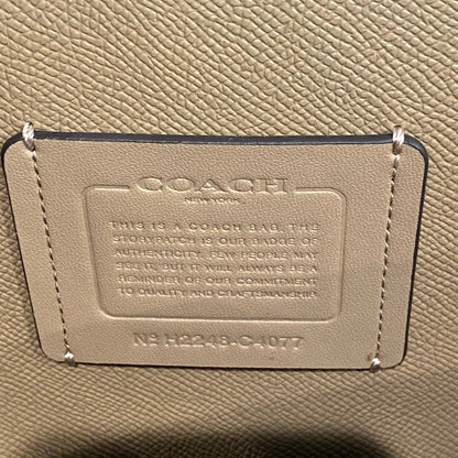 COACH Carryall 40 Leather Tote Bag Beige Size ONE SIZE