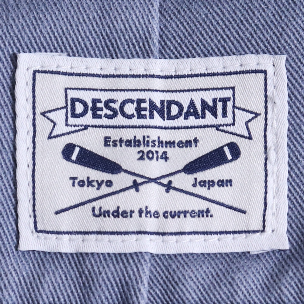 Descendant DC-3 Twill Pleated Trousers Gray Size 3