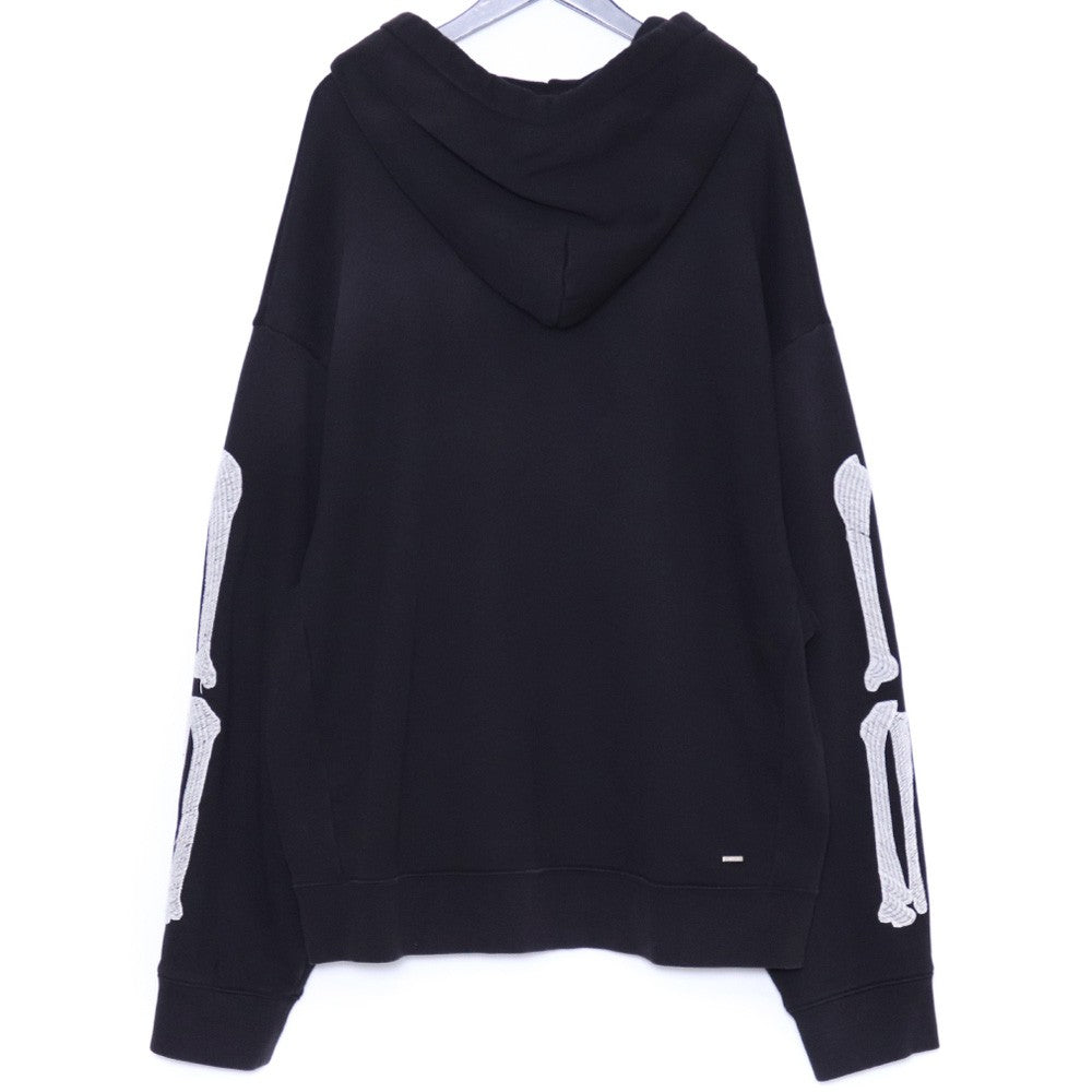 AMIRI Bones Oversized Hoodie Black Size XXL