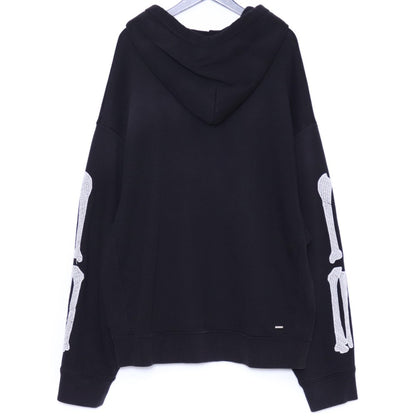 AMIRI Bones Oversized Hoodie Black Size XXL