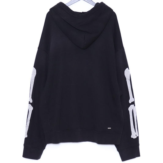 AMIRI Bones Oversized Hoodie Black Size XXL