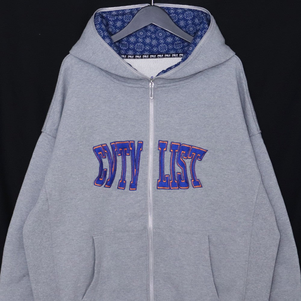 CVTVLIST 25SS OSK Exclusive Zip Hoodie Gray Size 2