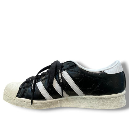 Bape Adidas Atmos Super Star V Black Sneakers Size 28cm
