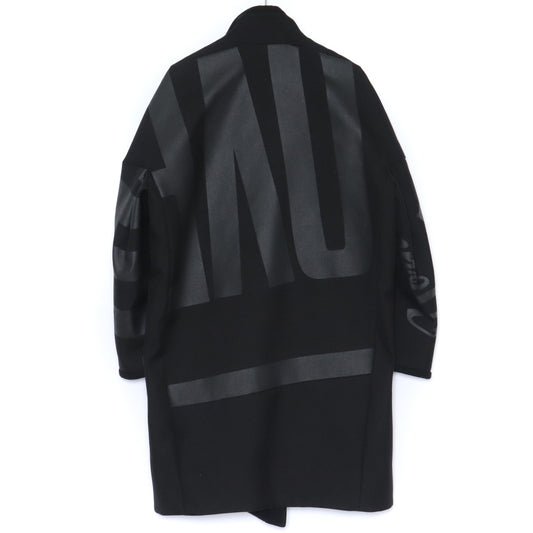 OVERCOAT BY OMARU SEISAKUSHO Raglan Coat Black Size 1
