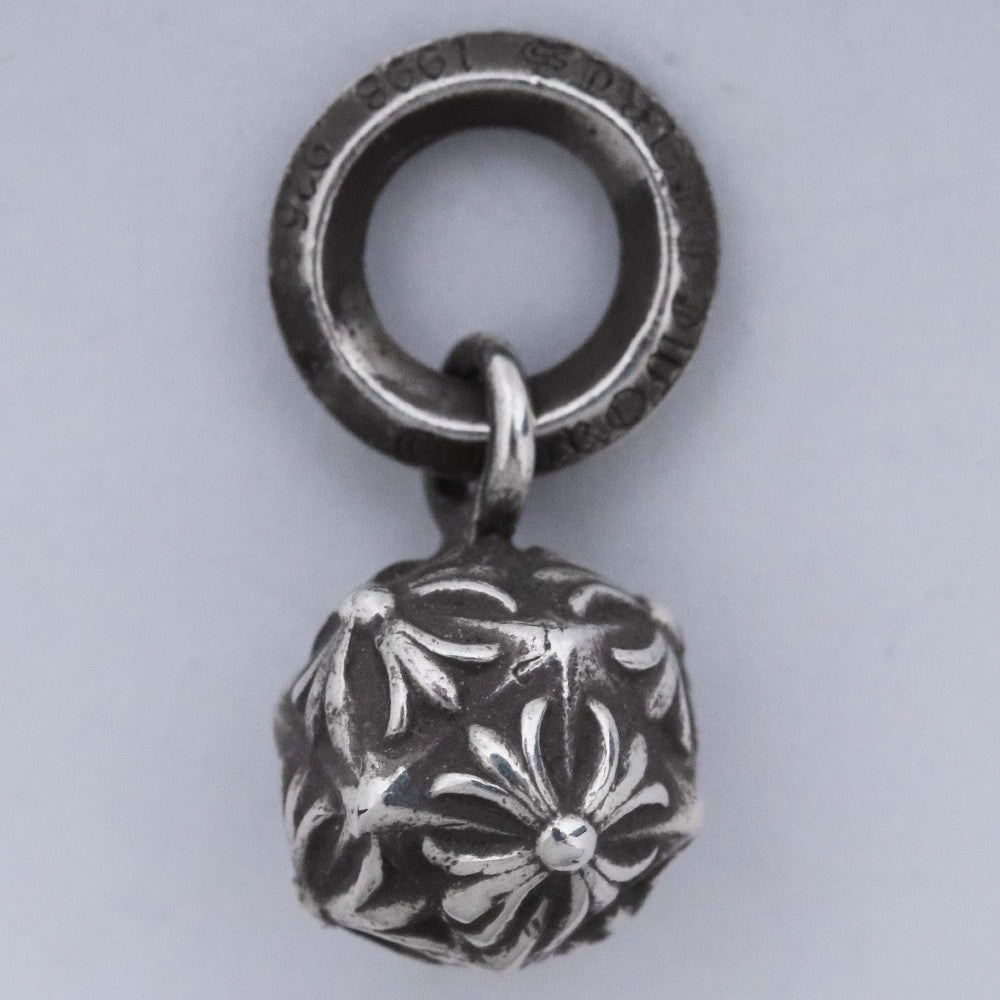 CHROME HEARTS PYRAMID PLUS BALL Charm Silver Size F