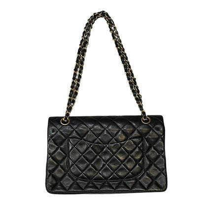 CHANEL 90s Vintage Matelasse Flap Handbag