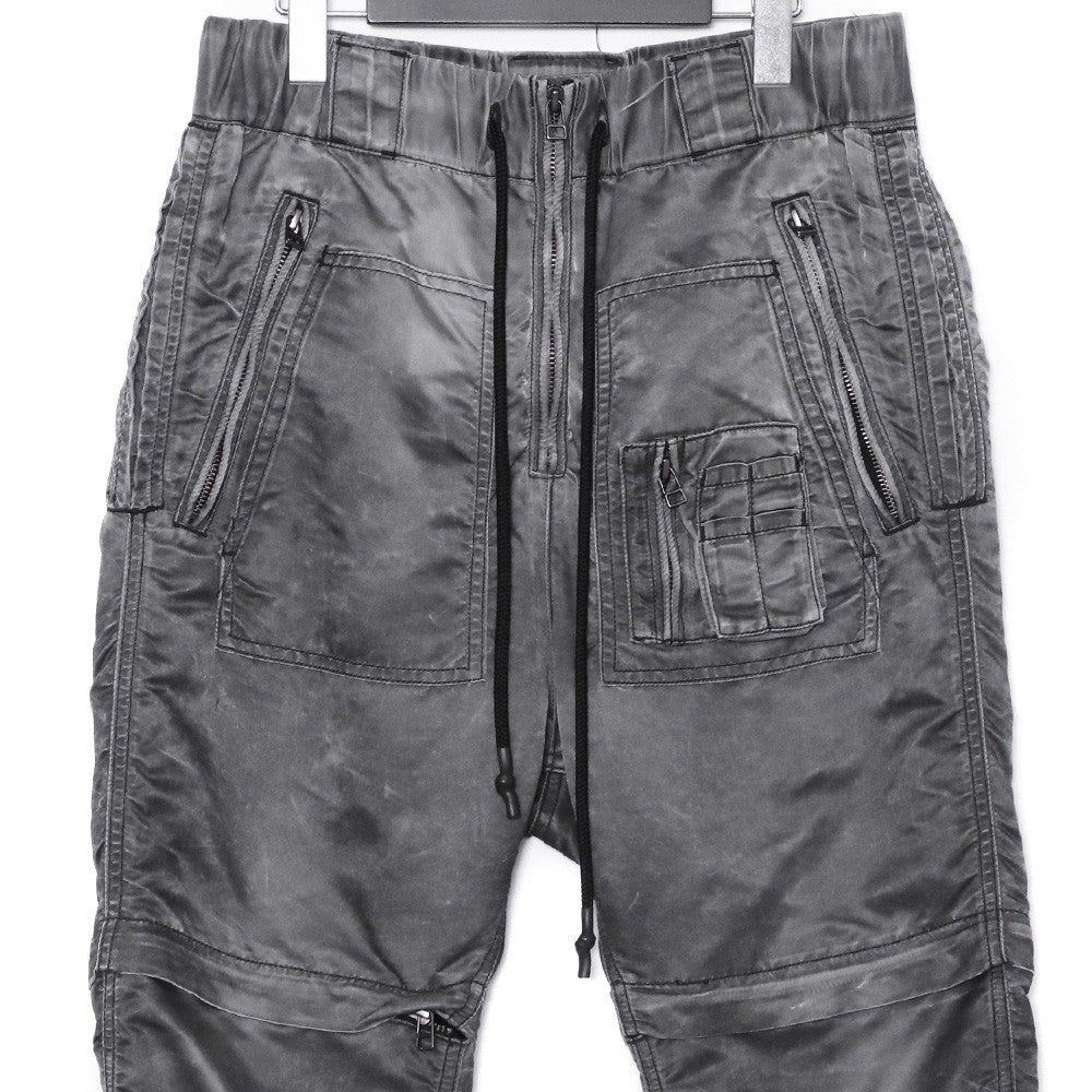 RIPVANWINKLE 22AW Parachute Pants Gray Size S