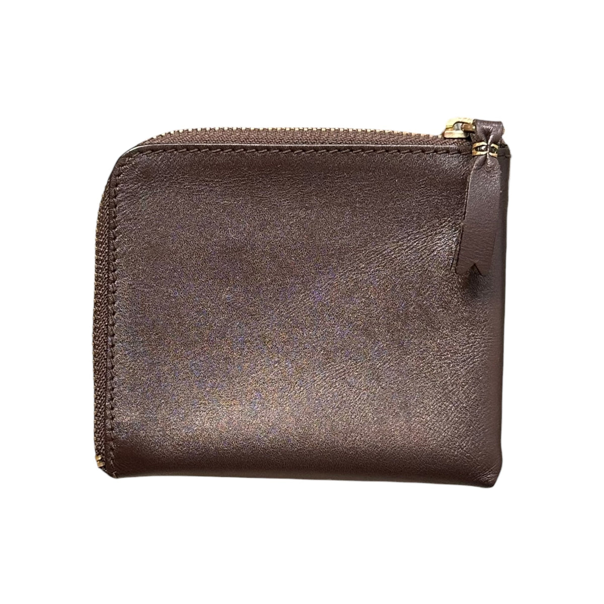 Wallet COMME des GARCONS L-Zip Leather Wallet Brown