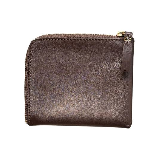 Wallet COMME des GARCONS L-Zip Leather Wallet Brown
