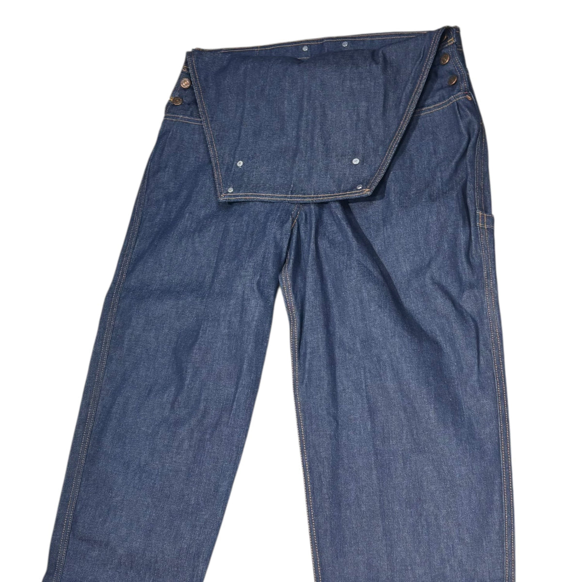 Levi's 90s Orange Tab USA Made Denim Overalls Size M 38-33