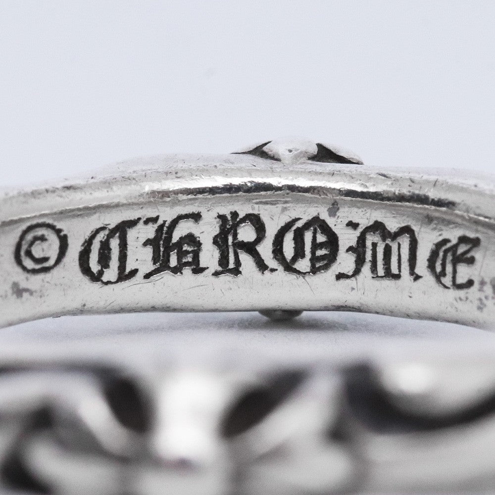 CHROME HEARTS SBT BAND SBT Band Ring Silver Size ONE SIZE