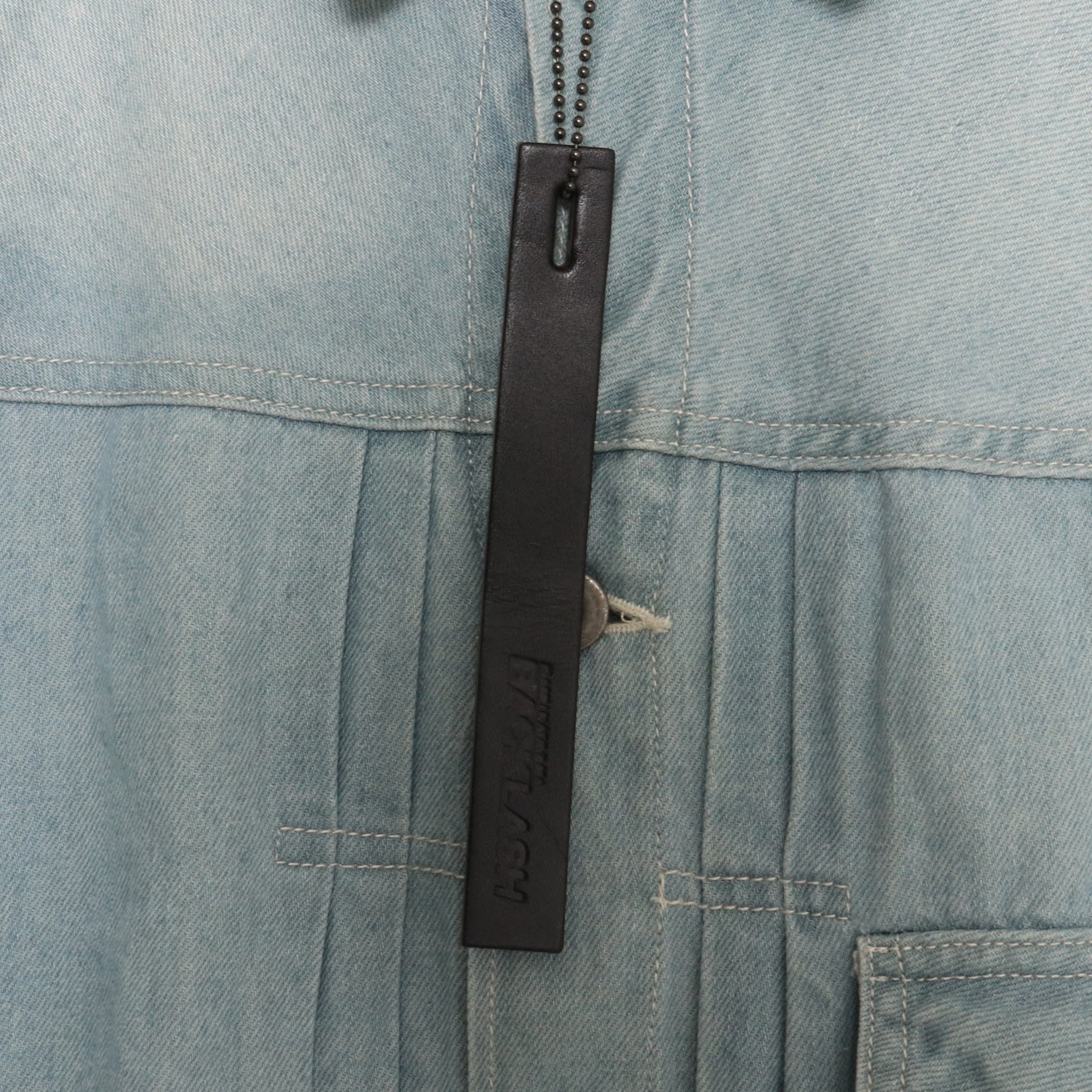 ISAMU KATAYAMA BACKLASH Denim Jacket Blue Size M
