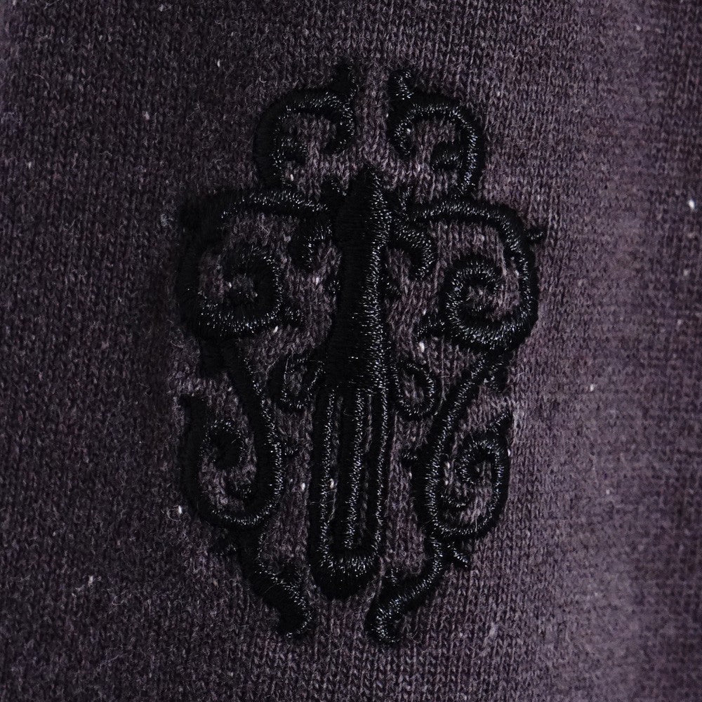 Chrome Hearts Y NOT Vertical Logo Dagger Sweatshirt Size M