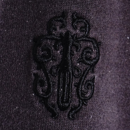 Chrome Hearts Y NOT Vertical Logo Dagger Sweatshirt Size M