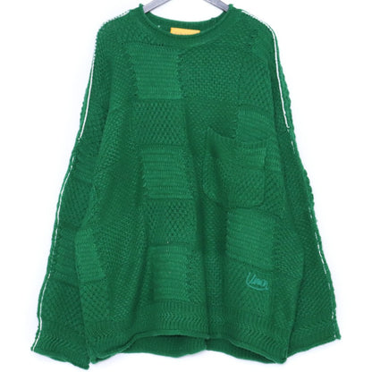 UNION 24AW Byrd Knit Sweater Green Size XL