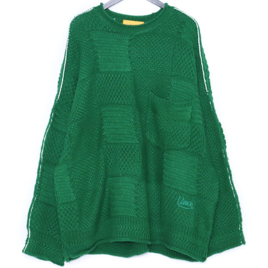 UNION 24AW Byrd Knit Sweater Green Size XL