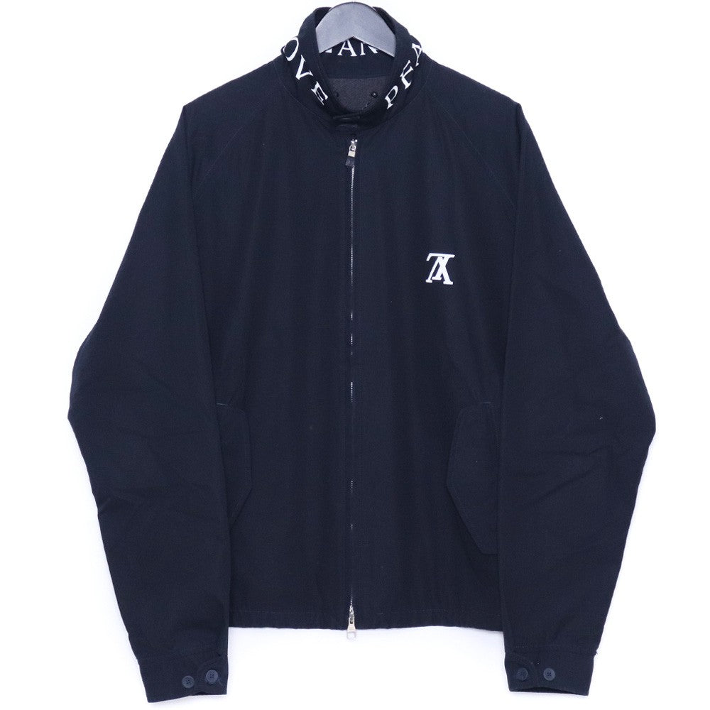 LOUIS VUITTON 18AW Peace & Love Jacket Navy Size 56