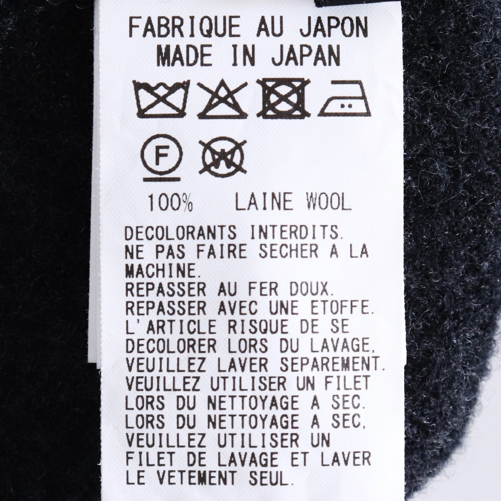 S'YTE YOHJI YAMAMOTO 25AW Wool Gauze Zip Shirt Size 3