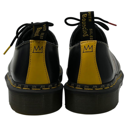 DR.MARTENS Basquiat II 3-Hole Leather Shoes Sneakers Size 25.0CM