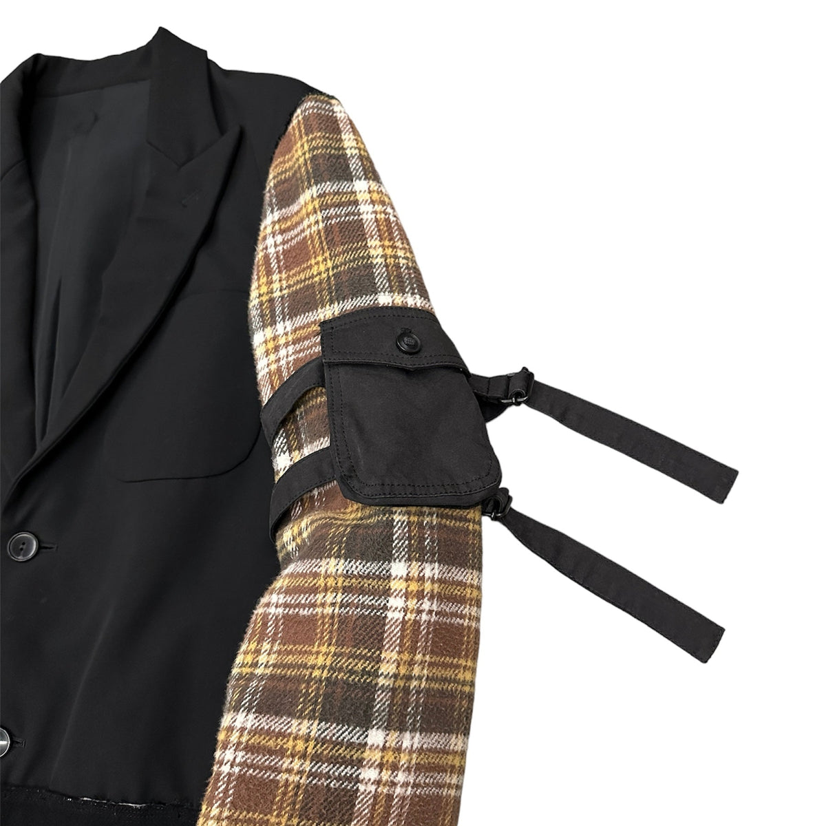 Number (N)ine 05AW Docking Jacket Wool Silk Multi Size 2